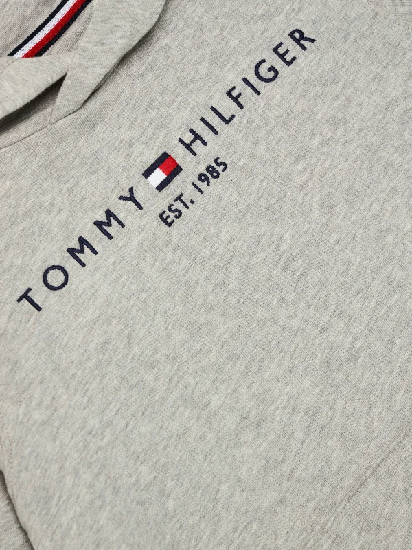 Tommy Hilfiger Μπλούζα Essential KS0KS00213 Γκρι Regular Fit - Image 2