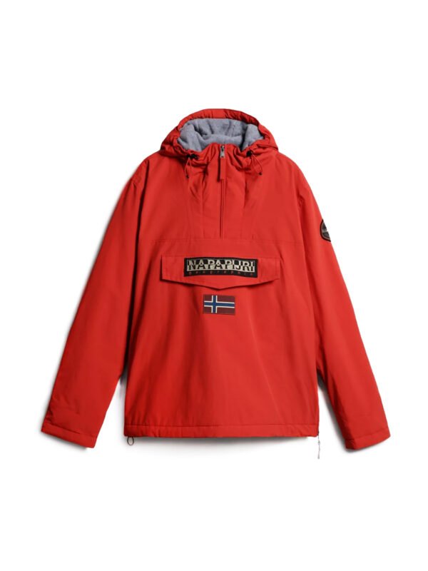 Napapijri Rainforest Winter 1 Jacket Men Pop Red Μπουφάν Ανδρικό Κόκκινο (N0YGNJR41)