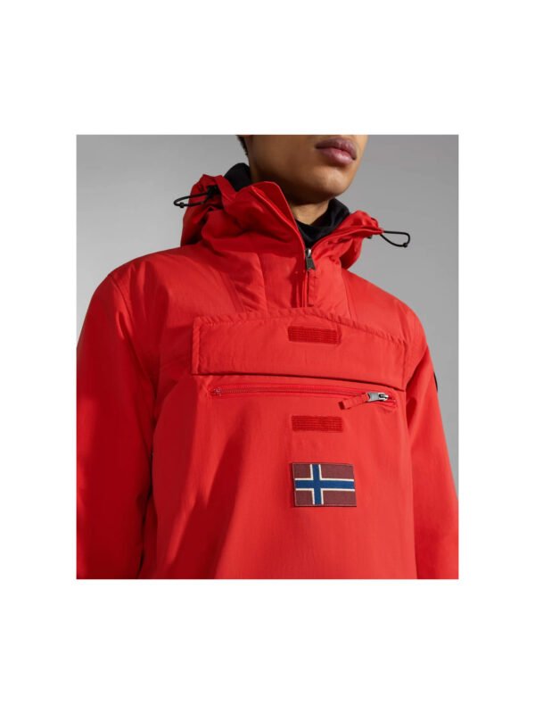 Napapijri Rainforest Winter 1 Jacket Men Pop Red Μπουφάν Ανδρικό Κόκκινο (N0YGNJR41) - Image 3